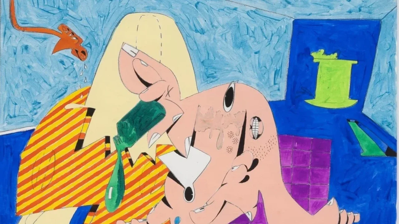 Valerio Adami's Distinctive Visual Language Returns to New York