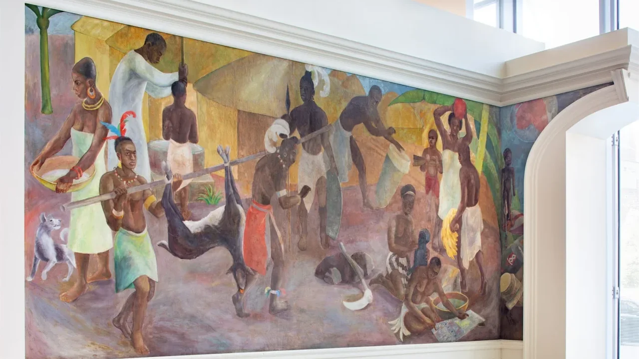 Harlem Hospital's New Deal-Era Murals and Sculpture Conserved