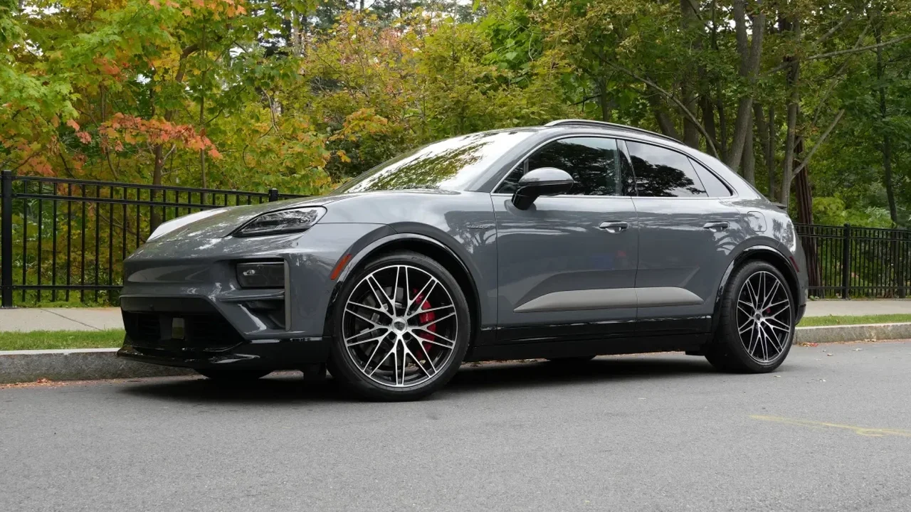 Porsche's Electric Macan Turbo Blends SUV Practicality with Sports-Car Performance