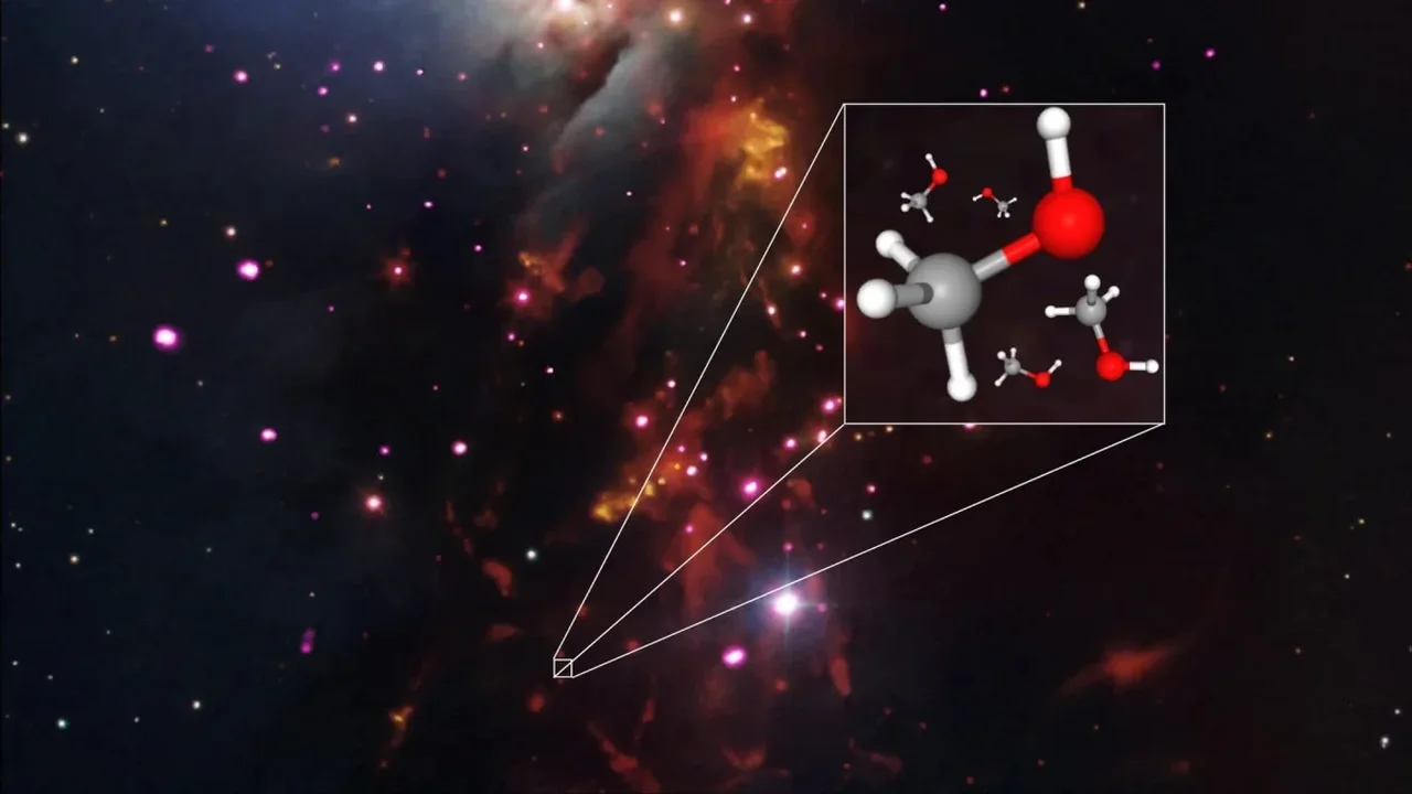 Astronomers Confirm Rare Heavy Methanol in a Stellar Nursery