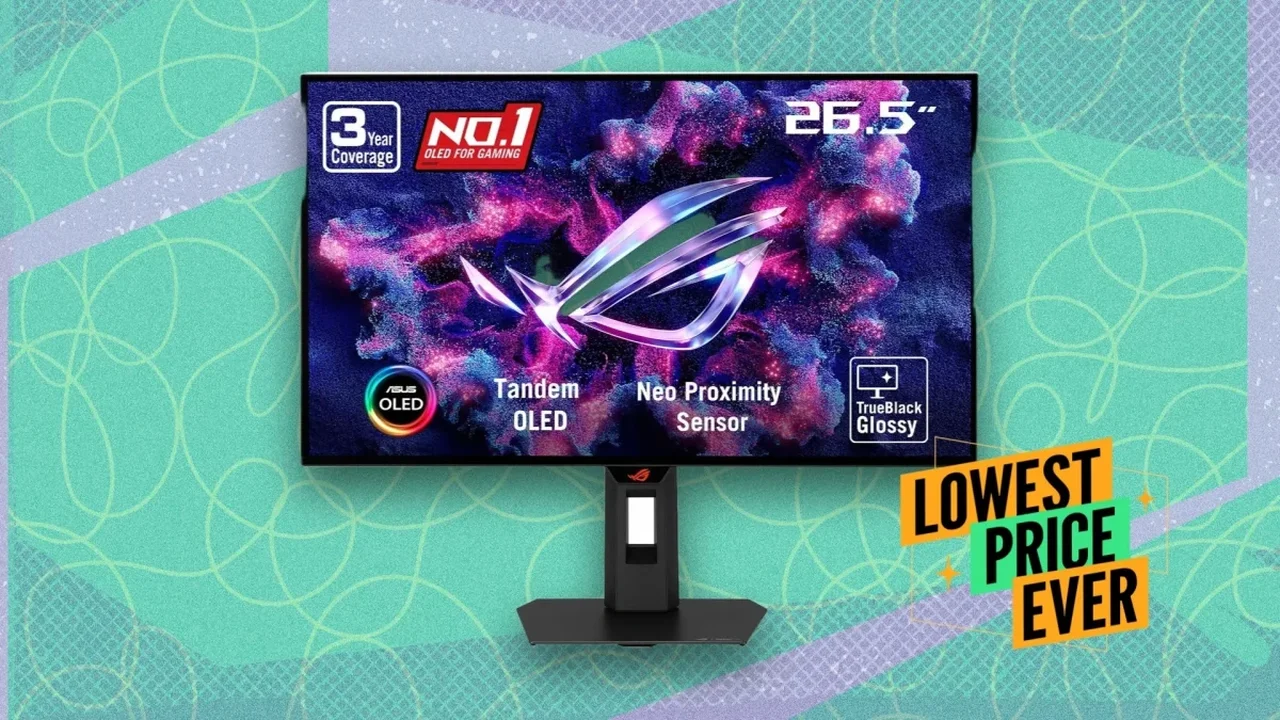 ASUS ROG Strix OLED Gaming Monitor Drops to $549