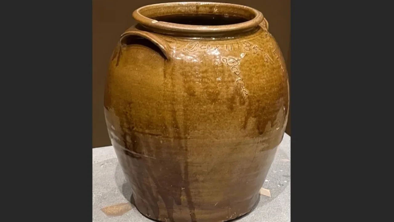David Drake's Returned Stoneware Jar Goes on View at Hampton University Museum