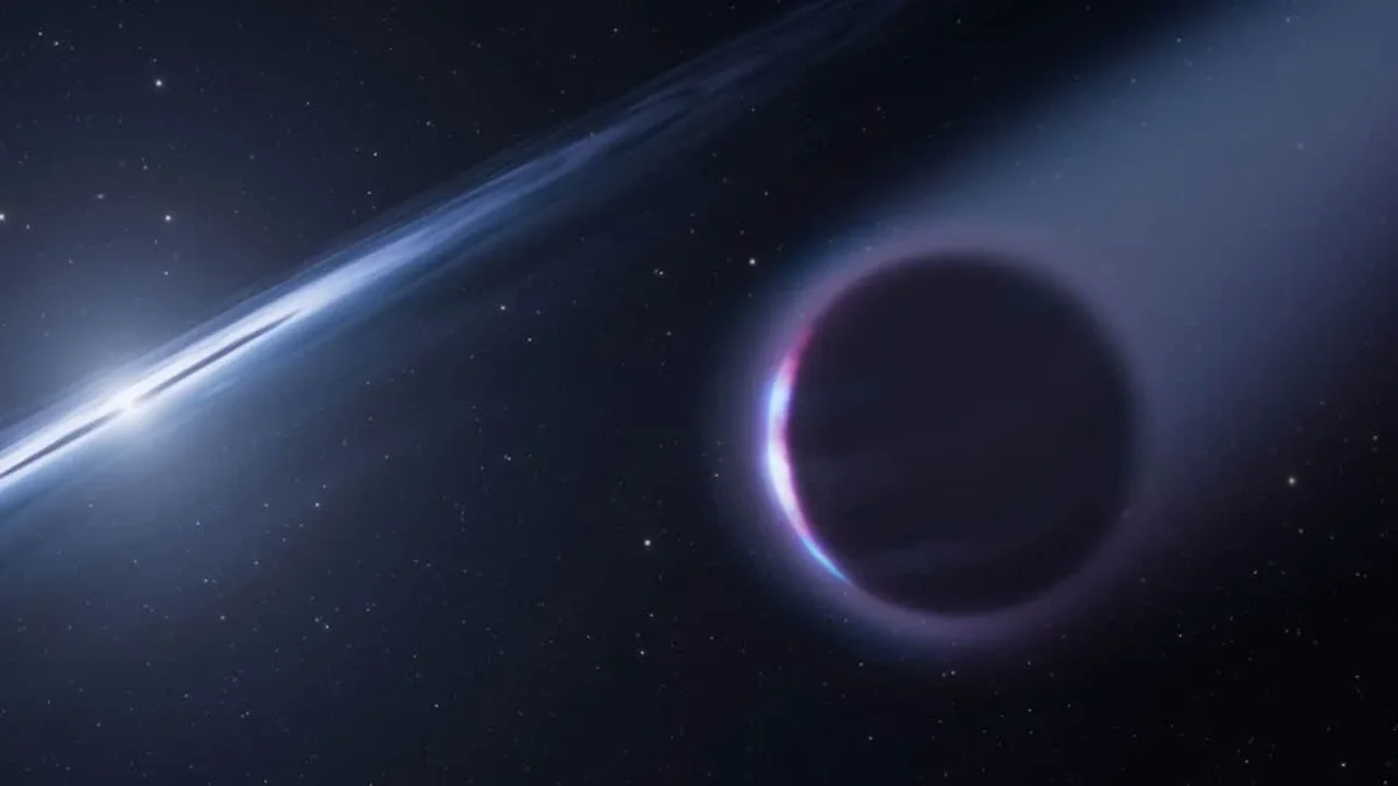 A White Dwarf May Be Feeding on a Planet Born From Its Own Debris