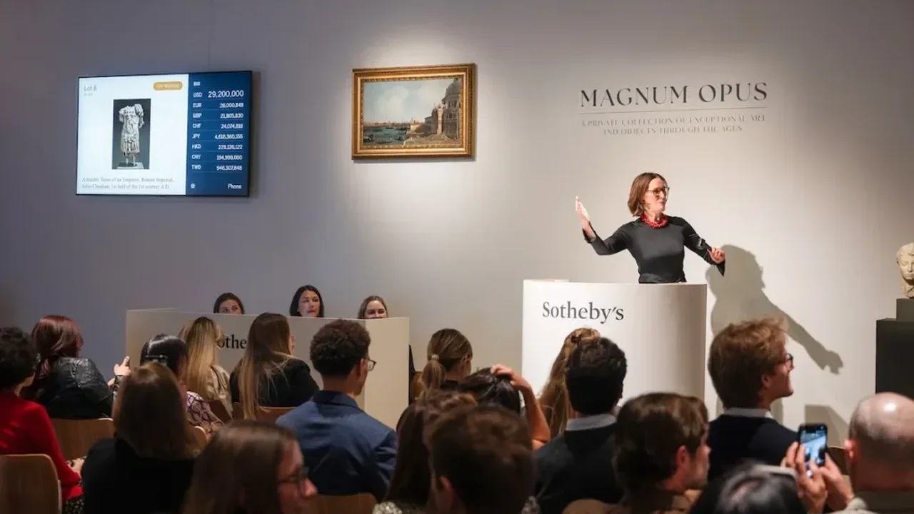 Roman Emperor Torso Sets Sotheby's Record at $34.3 Million