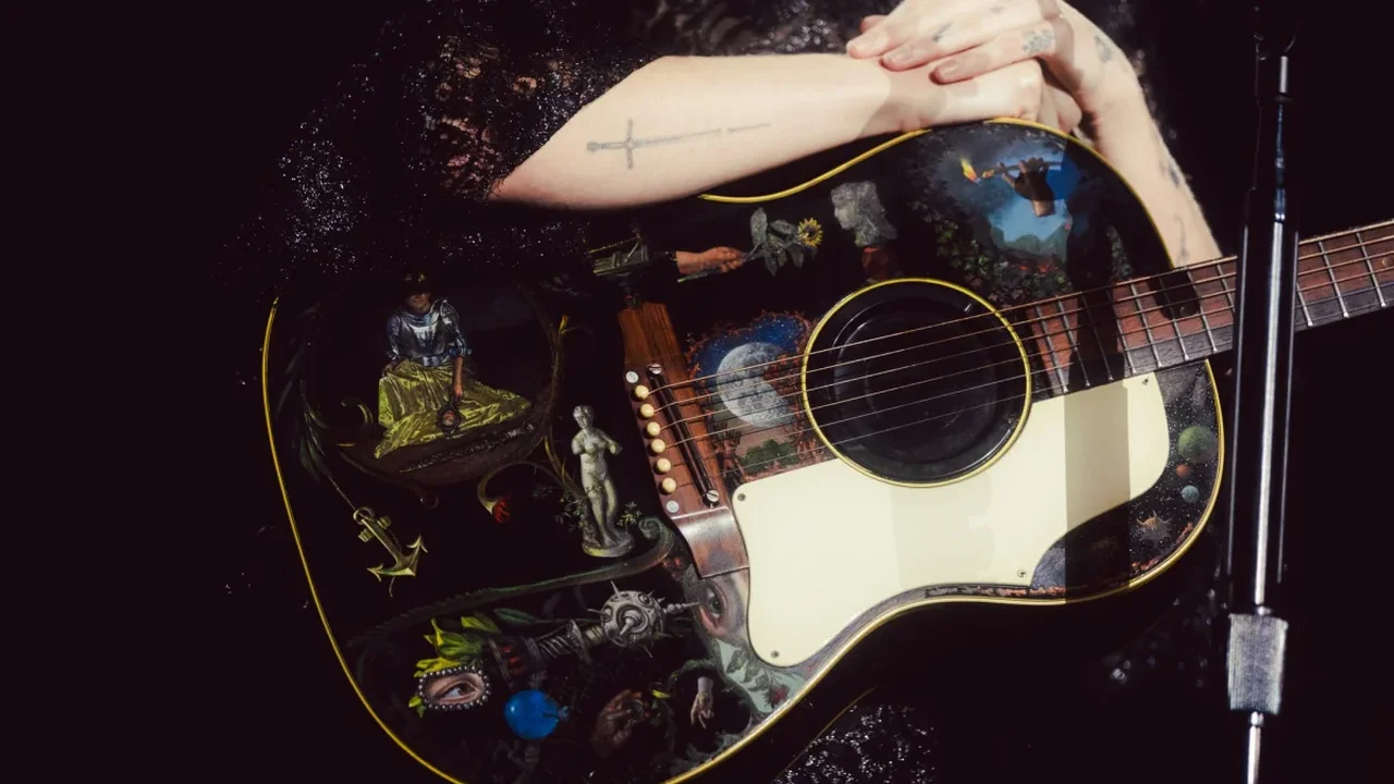 Phoebe Bridgers's Guitar Becomes a Canvas for John Griswold