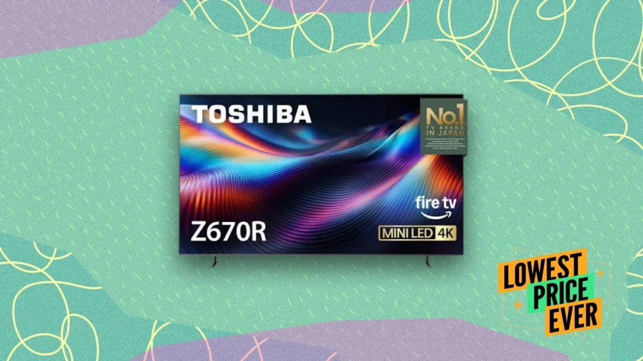 Toshiba's 65-Inch Mini-LED TV Drops to $549.97