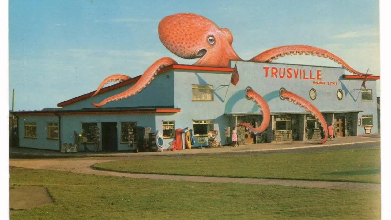 Rose Sanderson Turns Vintage Postcards into Surreal Seaside Scenes