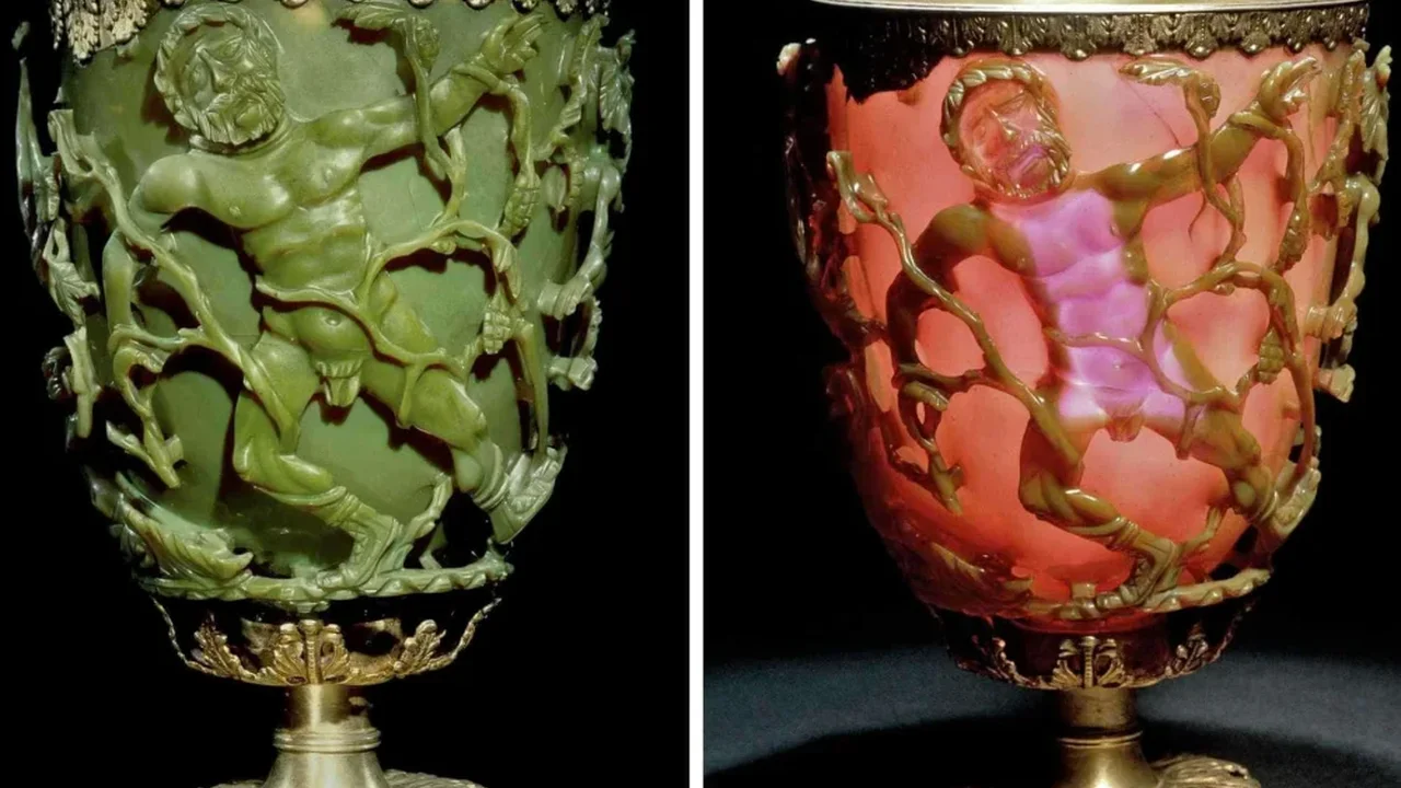 Scientists Recreate the Roman Lycurgus Cup's Color-Shifting Glass