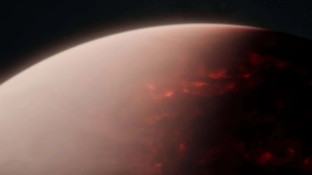 A Lava Planet's Mineral Clouds May Act Like a Cosmic Sunscreen