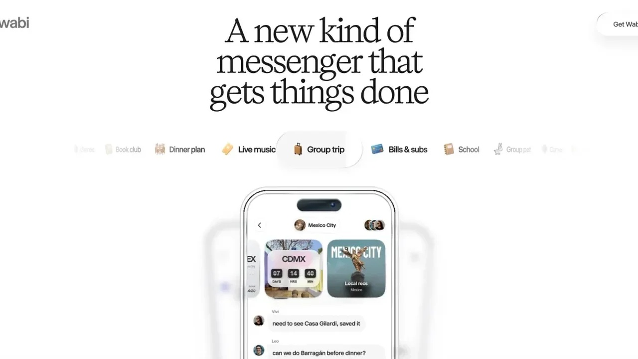 Wabi Raises $55 Million to Build a Personal AI Agent for Everyday Tasks