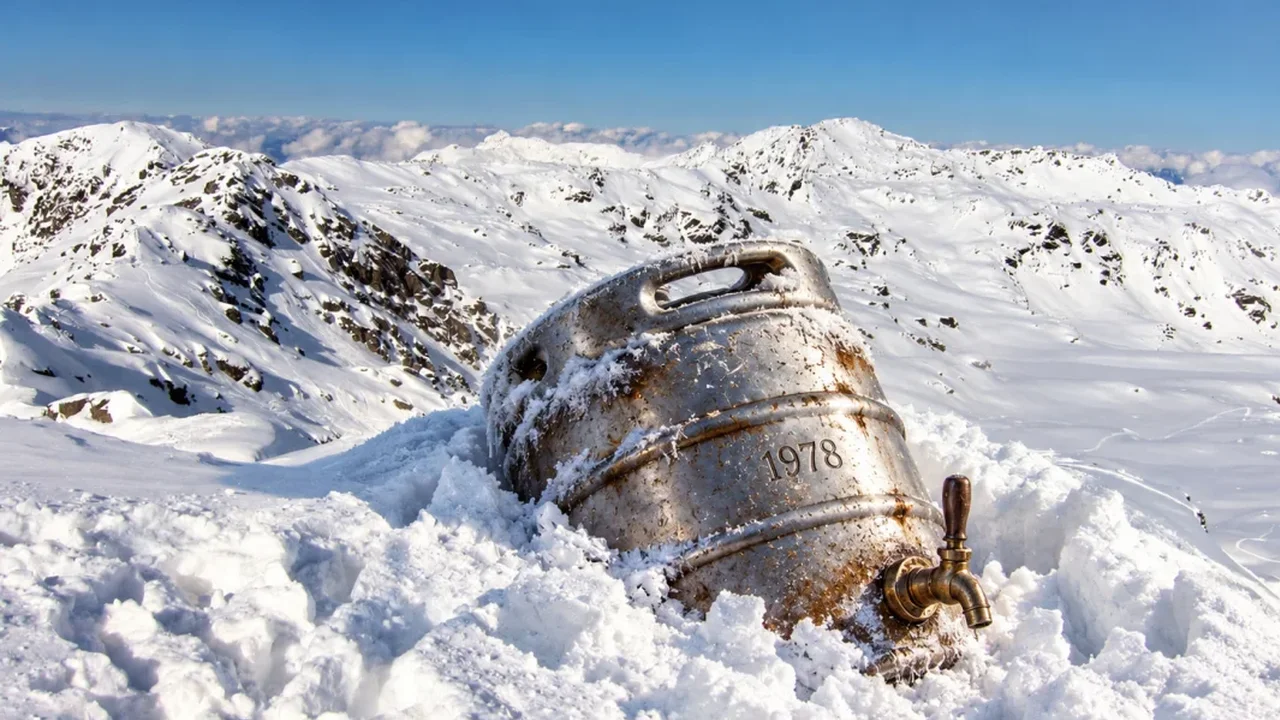 1978 Beer Keg Emerges from an Alpine Glacier--and Still Passes a Taste Test
