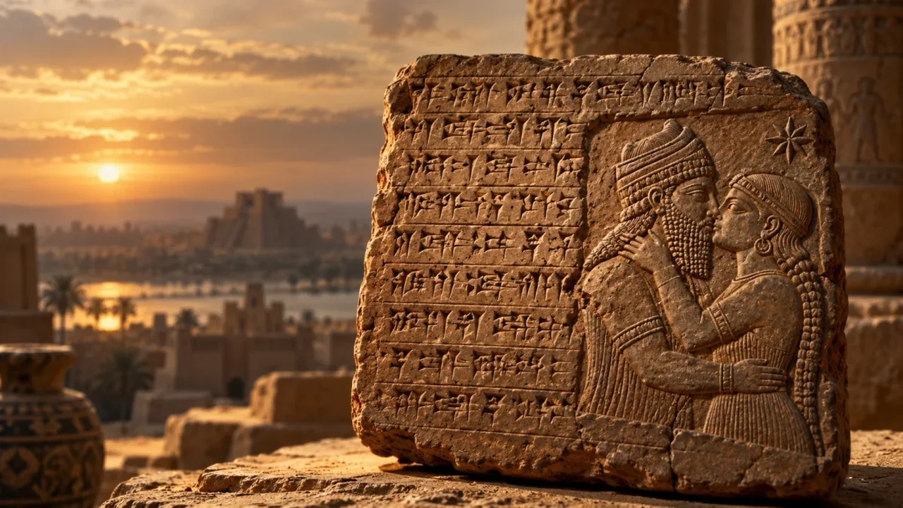 The Oldest Written Kiss Dates Back More Than 4,500 Years